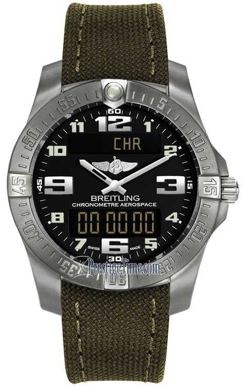 breitling aerospace evo mens watch e7936310 bc27|Breitling Aerospace Evo Titanium / Black / Military • .